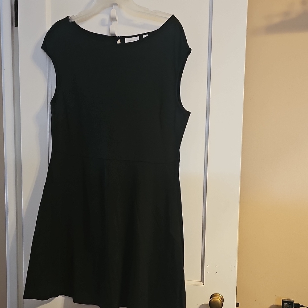 New York & Company Elegant Black Mini Dress